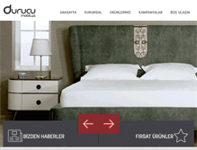 Tablet Screenshot of durucumobilya.com